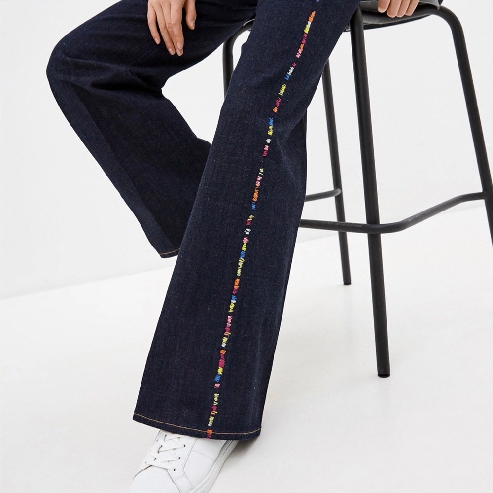 Ralph Lauren Polo Rainbow Stitch Side Seam Jeans